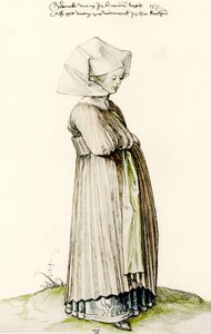 Nürnberg kirkegænger af Albrecht Dürer