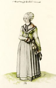 Nürnberg husmor af Albrecht Dürer