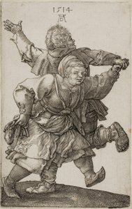 Bondepar danser af Albrecht Dürer