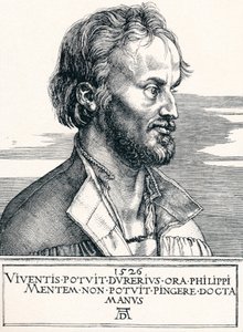 Philip Melanchthon, 1526 1906. af Albrecht Dürer