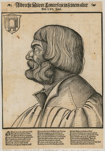 Portræt af Albrecht Dürer af Albrecht Dürer