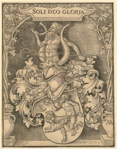 Portræt af Albrecht Dürer af Albrecht Dürer
