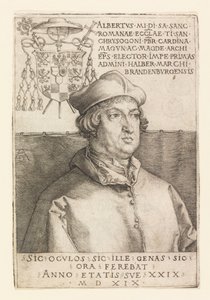 Portræt af Albert af Mainz af Albrecht Dürer