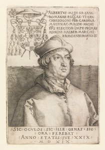 Portræt af Albrecht af Brandenburg af Albrecht Dürer