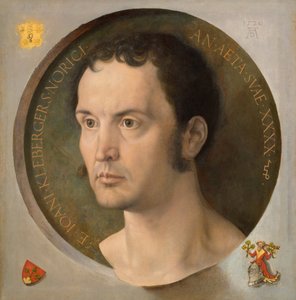 Portræt af Johann Kleeberger, 1526 af Albrecht Dürer