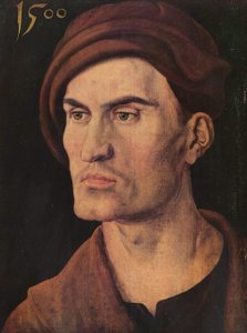 Portræt af en ung mand af Albrecht Dürer