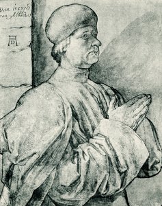 Bedende donor af Albrecht Dürer