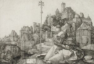 Læsning om Sankt Antonius af Albrecht Dürer