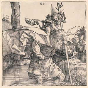Sankt Christopher af Albrecht Dürer