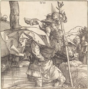 Saint Christopher af Albrecht Dürer