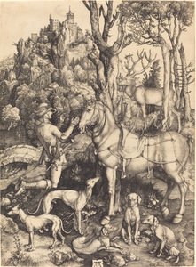 Sankt Eustace af Albrecht Dürer