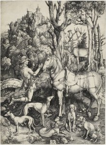 Sankt Eustace af Albrecht Dürer