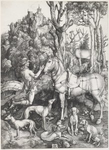Sankt Eustace af Albrecht Dürer