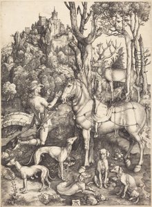Sankt Eustachius af Albrecht Dürer