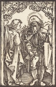 Saint-Roch, ca. 1500. af Albrecht Dürer
