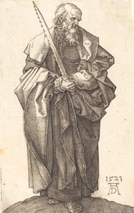Sankt Simon, 1523. af Albrecht Dürer