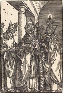 De hellige Nicholas, Ulrich og Erasmus af Albrecht Dürer