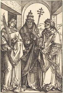 De hellige Stephen, Sixtus og Lawrence af Albrecht Dürer
