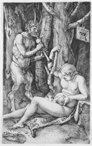 Satyr Familie af Albrecht Dürer