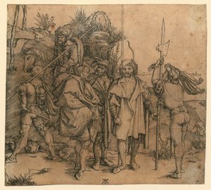 Seks soldater af Albrecht Dürer