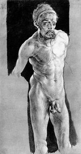 Selvportræt i nøgen, c1507, 1936