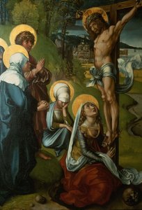 Seven Sorrows Polyptykon Crucifixion, 1495-1496. af Albrecht Dürer