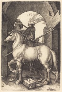 Lille Hest, 1505. af Albrecht Dürer
