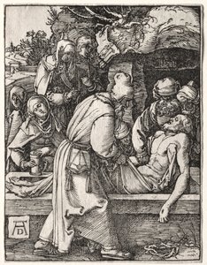 Lille lidenskab: aflejringen. af Albrecht Dürer