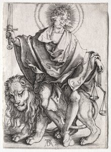 Retfærdighedens søn, ca. 1500. af Albrecht Dürer