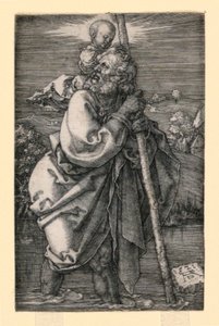 St. Christopher af Albrecht Dürer