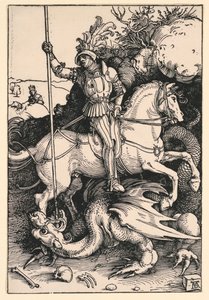 St. George dræber Dr af Albrecht Dürer