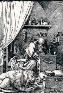 Sankt Hieronymus i hans celle, 1511 1906 af Albrecht Dürer