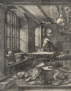 Hieronymus i sit arbejdsværelse af Albrecht Dürer