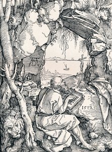 Sankt Jerome i en hule, 1512 1906 af Albrecht Dürer