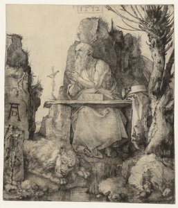 Sankt Jerome i ørkenen Sankt Hieronymus i ørkenen af Albrecht Dürer