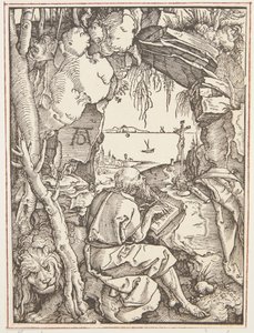 Sankt Jerome i hulen af Albrecht Dürer