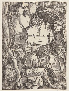 Sankt Jerome i hulen af Albrecht Dürer