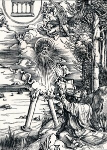 St John Devouring the Book, 1498 1906 af Albrecht Dürer