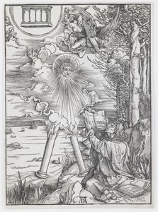 St. John Devouring the Book, fra "The Apocalypse" af Albrecht Dürer