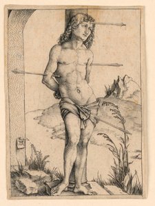 Sankt Sebastian ved Søjlen af Albrecht Dürer