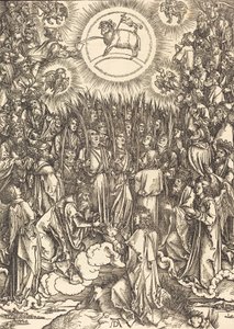 Lammets tilbedelse, 1498. af Albrecht Dürer