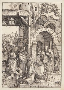 Magiernes tilbedelse af Albrecht Dürer