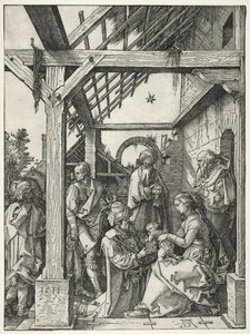 Magiernes tilbedelse af Albrecht Dürer