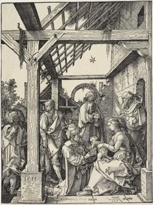 Magiernes tilbedelse af Albrecht Dürer