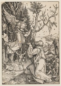 Englen viser sig for Joachim af Albrecht Dürer