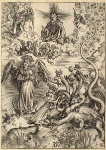 Apokalypsen: Den apokalyptiske kvinde af Albrecht Dürer