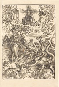 Den apokalyptiske kvinde af Albrecht Dürer