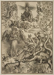 Den apokalyptiske kvinde af Albrecht Dürer