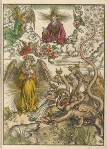 Den apokalyptiske kvinde af Albrecht Dürer