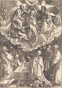 Jomfruens antagelse og kroning af Albrecht Dürer